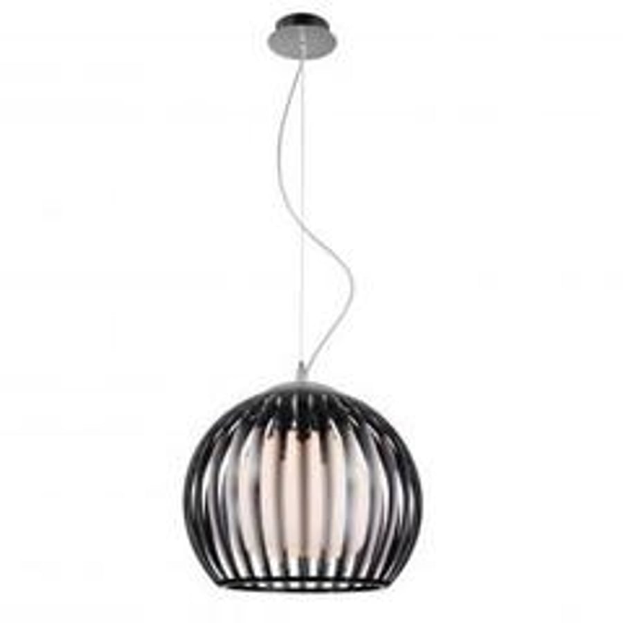 Arcada Large Black Pendant
