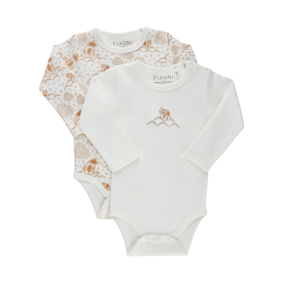 Fixoni samfellur l/e Snow white 2 pk