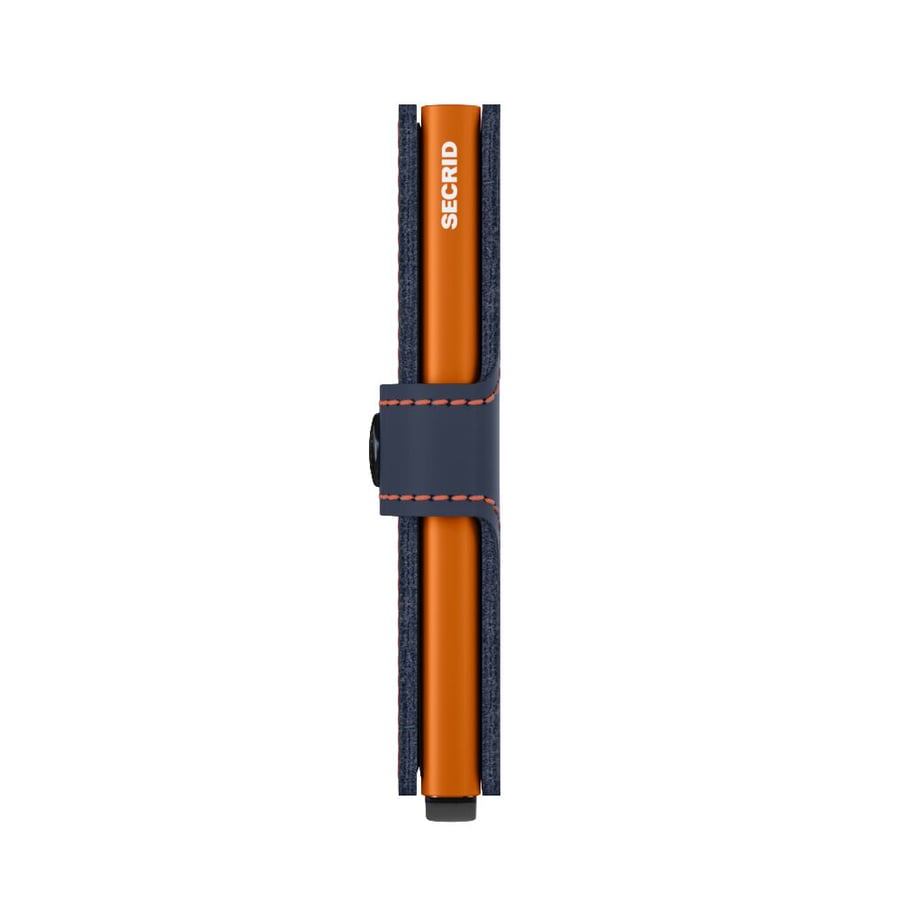 Secrid Miniwallet - Matte Nightblue/Orange