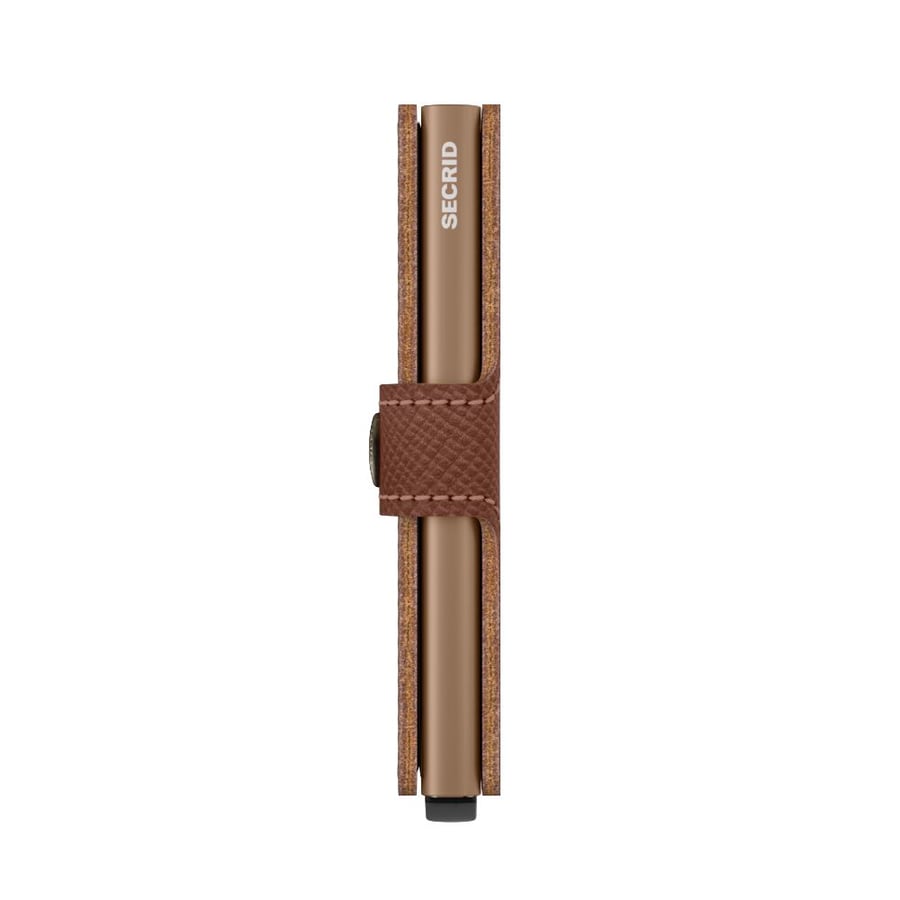 Secrid Miniwallet - Saffiano Caramel
