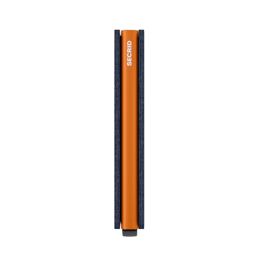 Secrid Slimwallet - Matte Nightblue/Orange