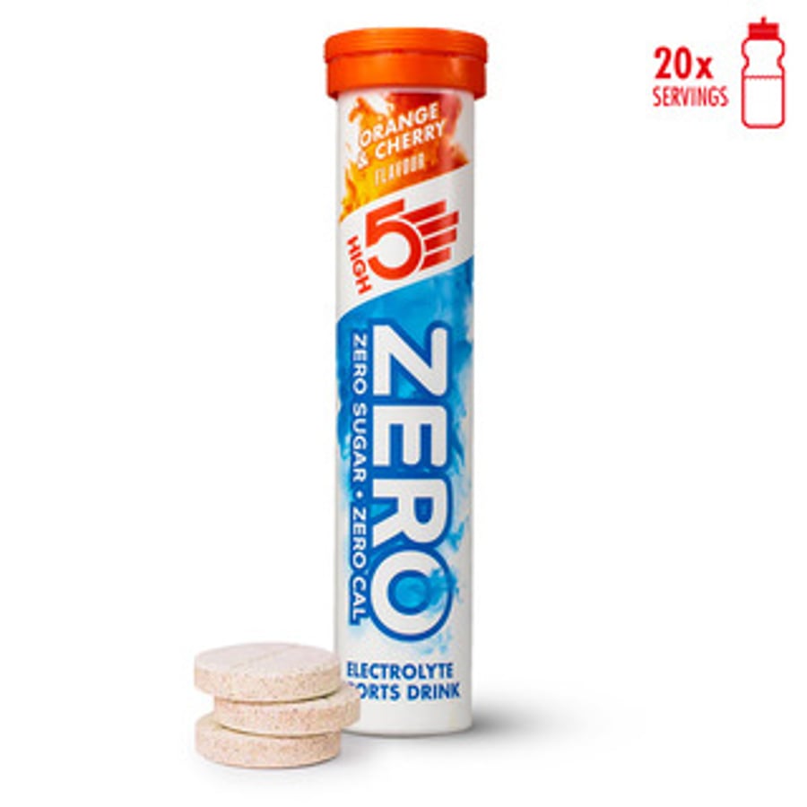 HIGH5 freyðitöflur orange & cherry 80 g