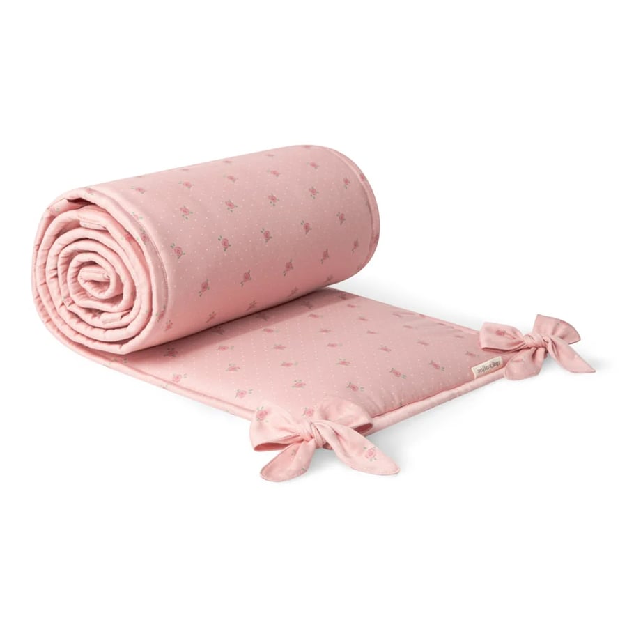 London bed bumper – Tiny roses