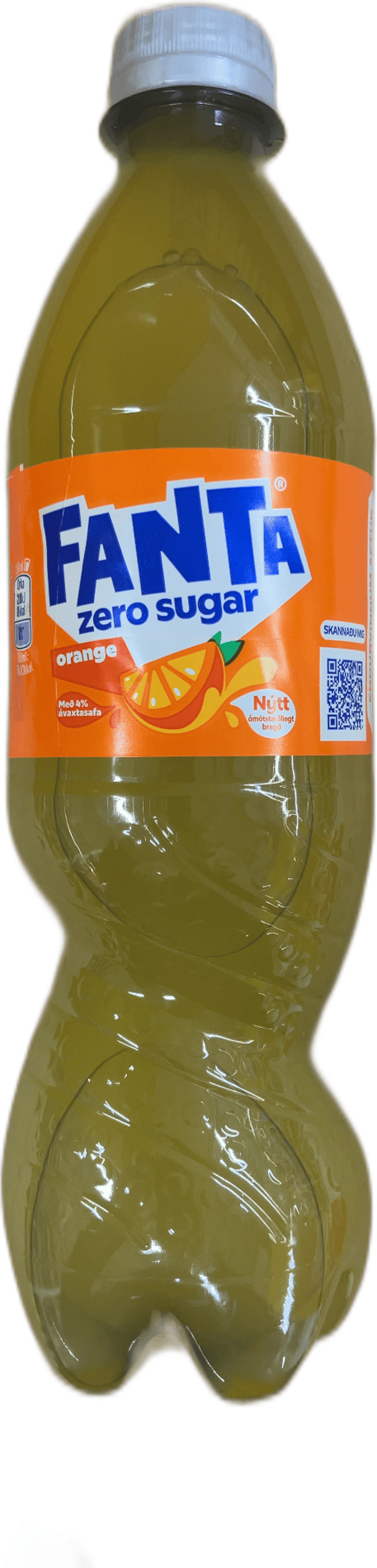Fanta Zero Sugar Appelsín 500 ml