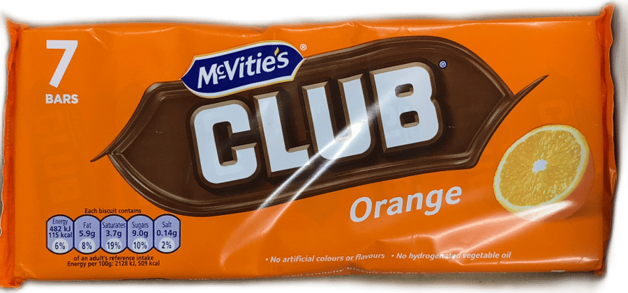 McVitie's Club appelsína 154 g