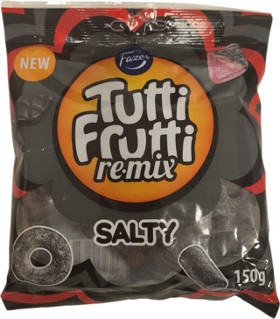 Fazer Tutti Frutti Salty Re-Mix 150 g
