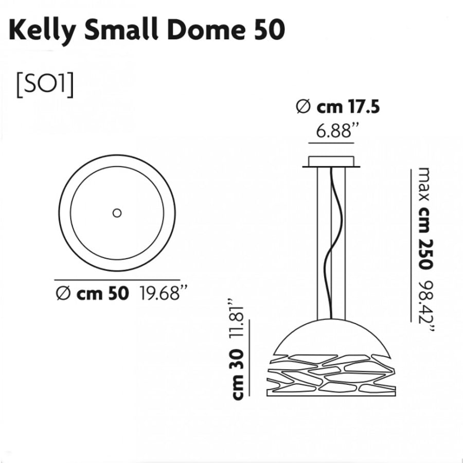 KELLY 50cm Champagne - sýnishorn úr verslun