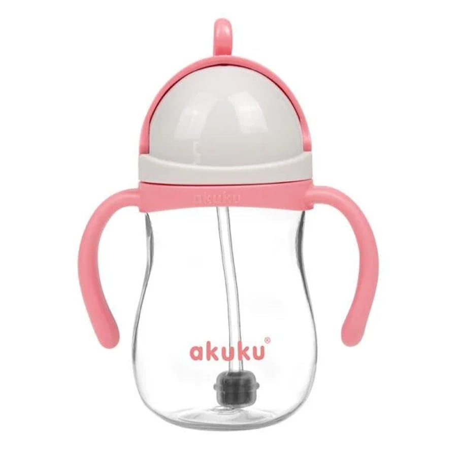Glas með röri 2 litir