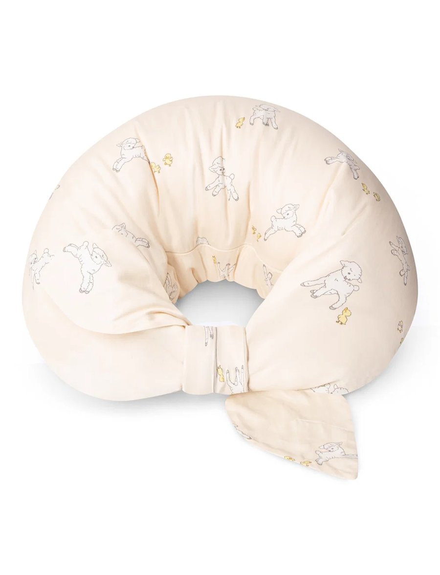 Moon nursing pillow sateen – Tiny friends