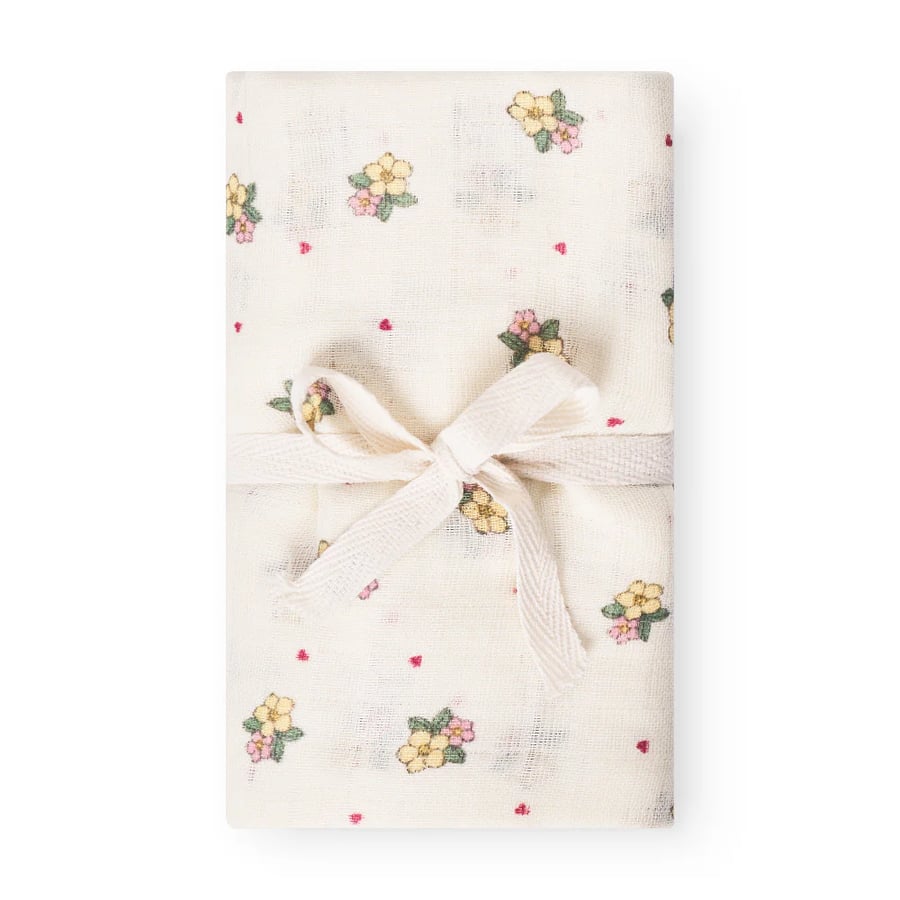 Jana Muslin Swaddle – Sweetheart Petals