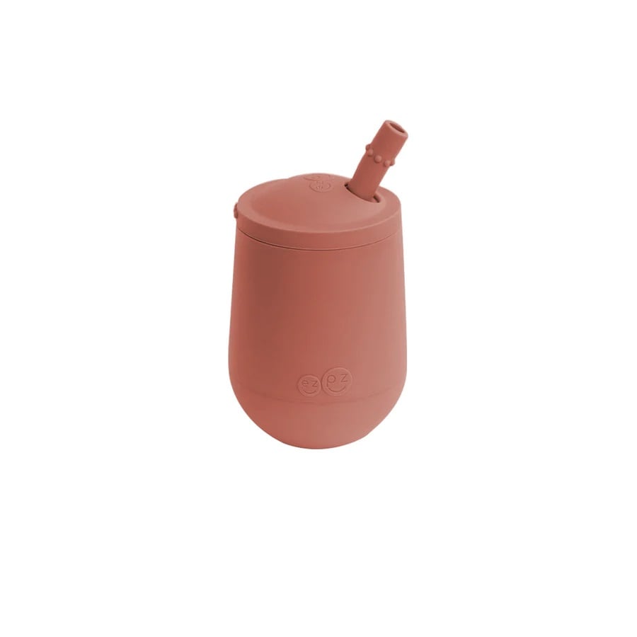 EZPZ Mini Cup + Straw Sienna