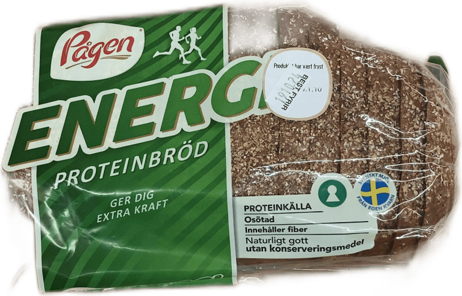Pågen Energi Ósykrað próteinbrauð 700 g