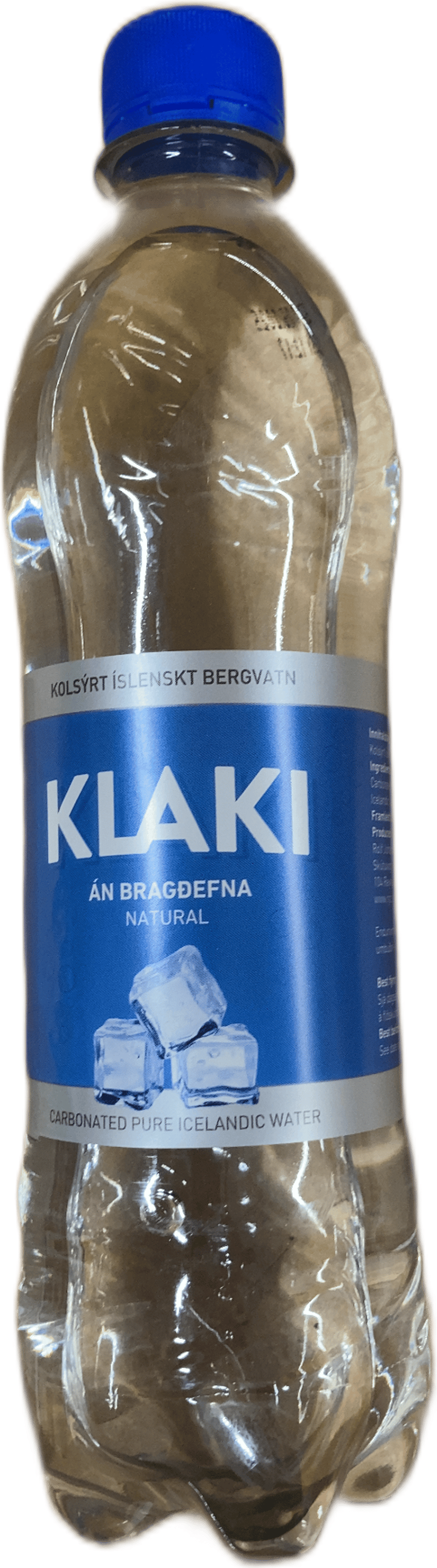 Klaki Kolsýrt Íslenskt Bergvatn 500 ml