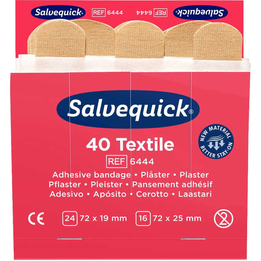 Cederroth Plástrapakkar Tau, áfylling 6x40 stk