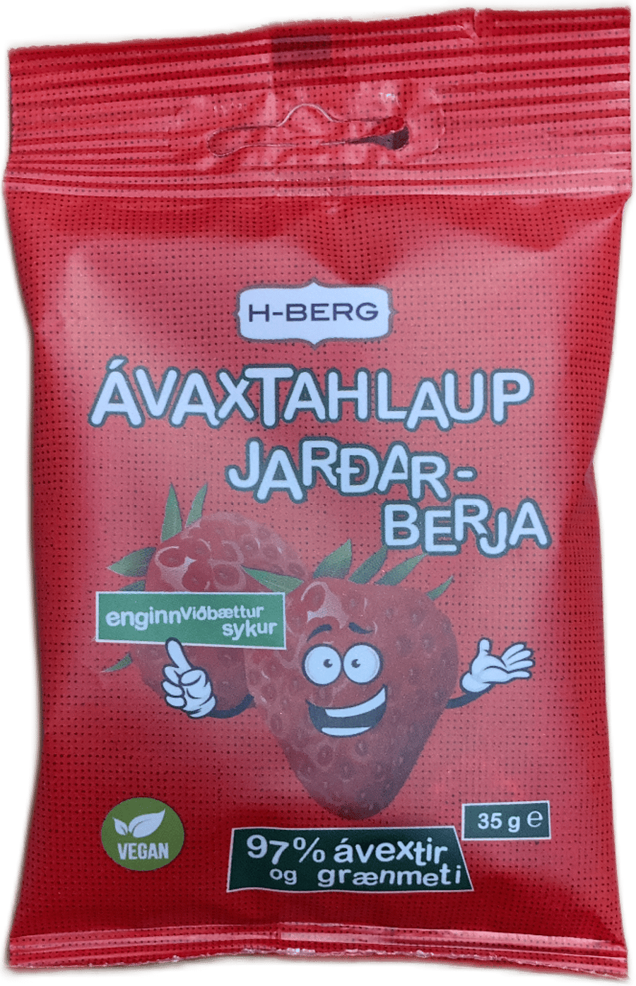 H-Berg Ávaxtahlaup Jarðarberja 35 g