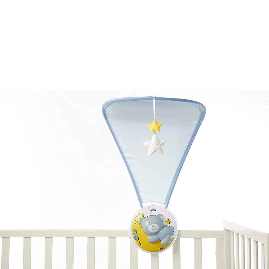 Chicco Next2Moon spilad/ljós blá