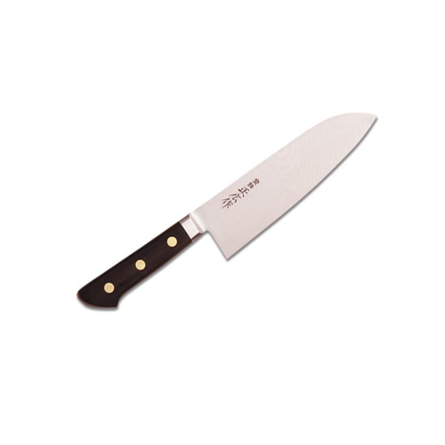Masahiro VIRGIN CARBON Santoku hnífur 175 mm. - Fyrir örvhenta