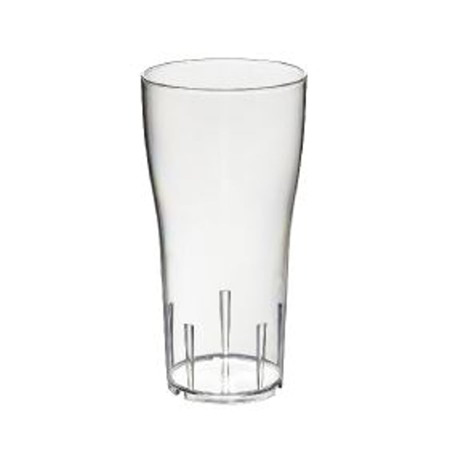 Plast Tulip bjórglas 30 cl.