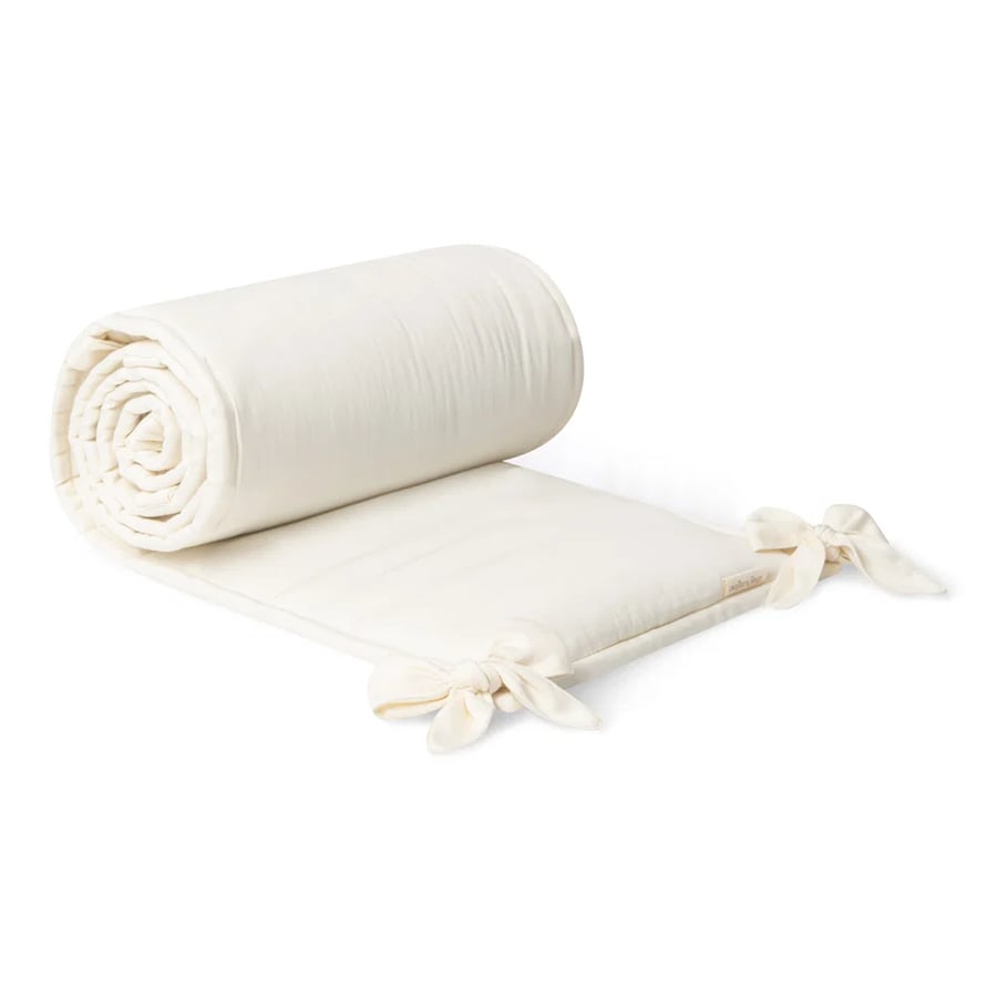 London bed bumper – Antique white