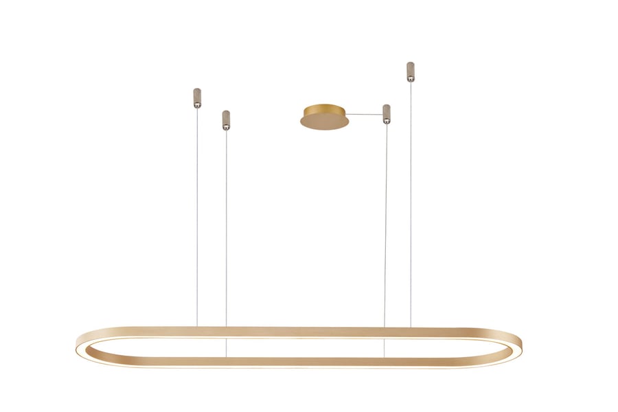 Elena 120 Oval gold