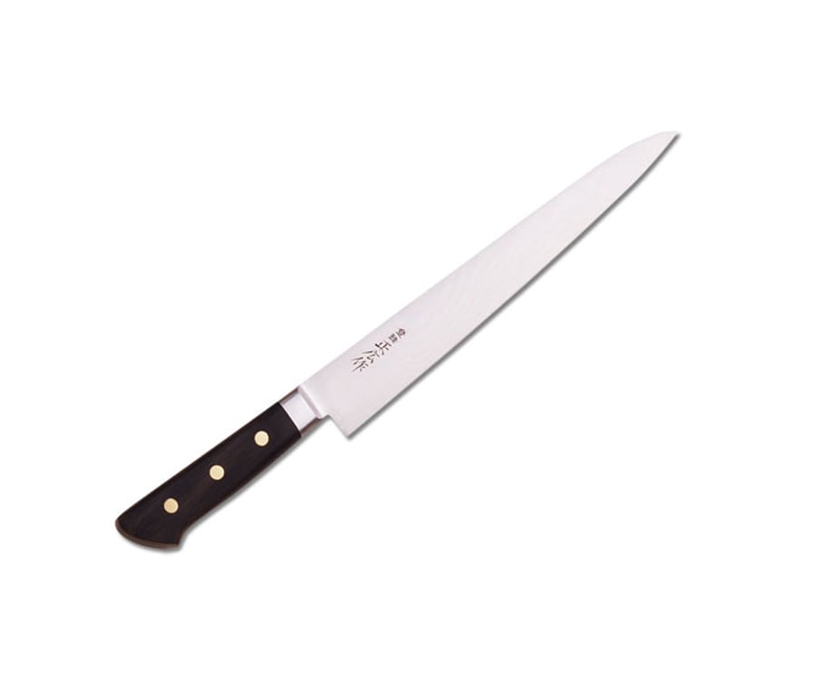 Masahiro VIRGIN CARBON Sujihiki hnífur 270 mm.  - Fyrir örvhenta