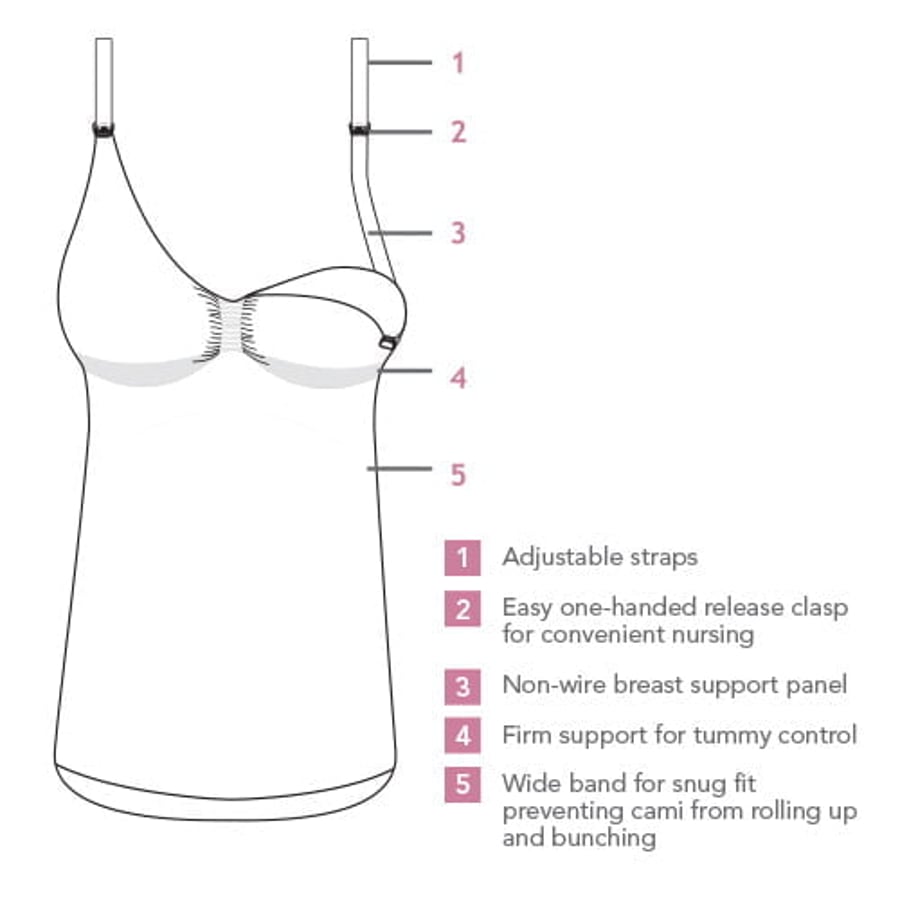 Carriwell Nursing top White