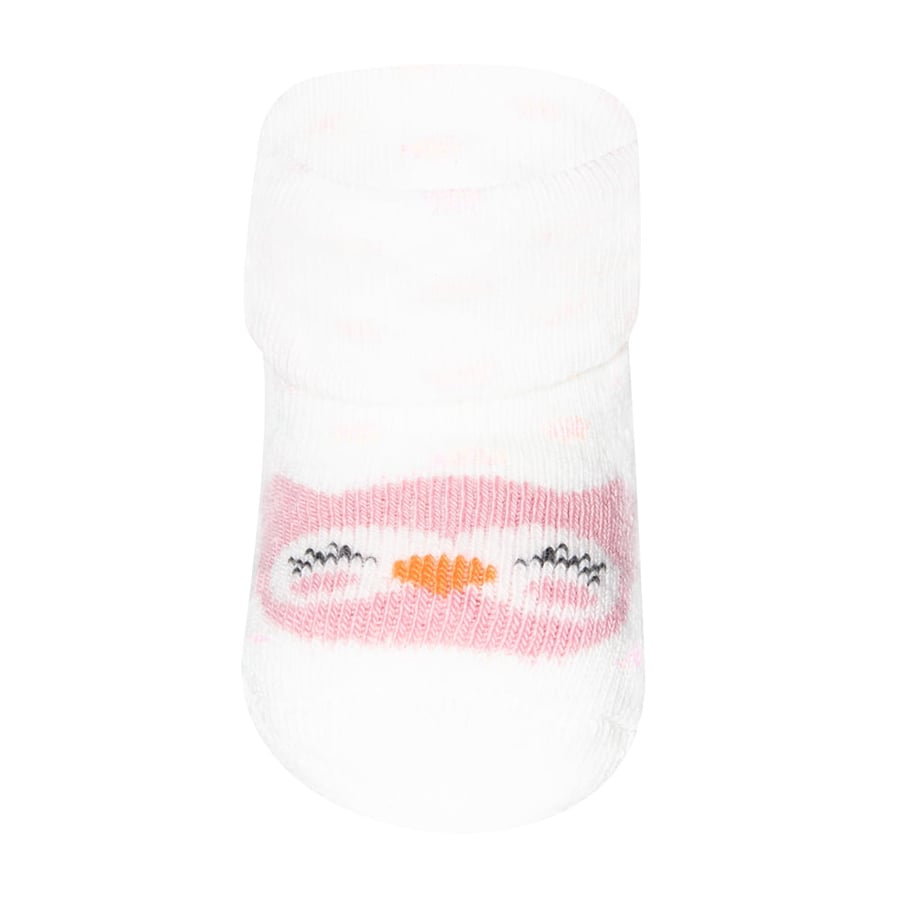 Ewers ungbarnasokkar latte/babyrose3 pk