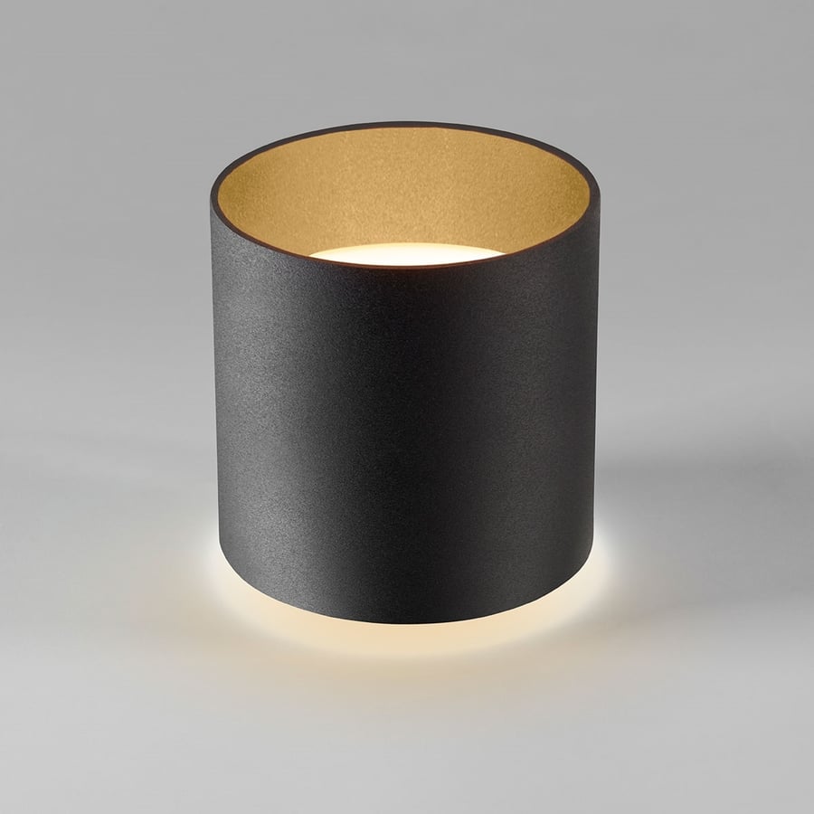 COZY ROUND Black-Gold