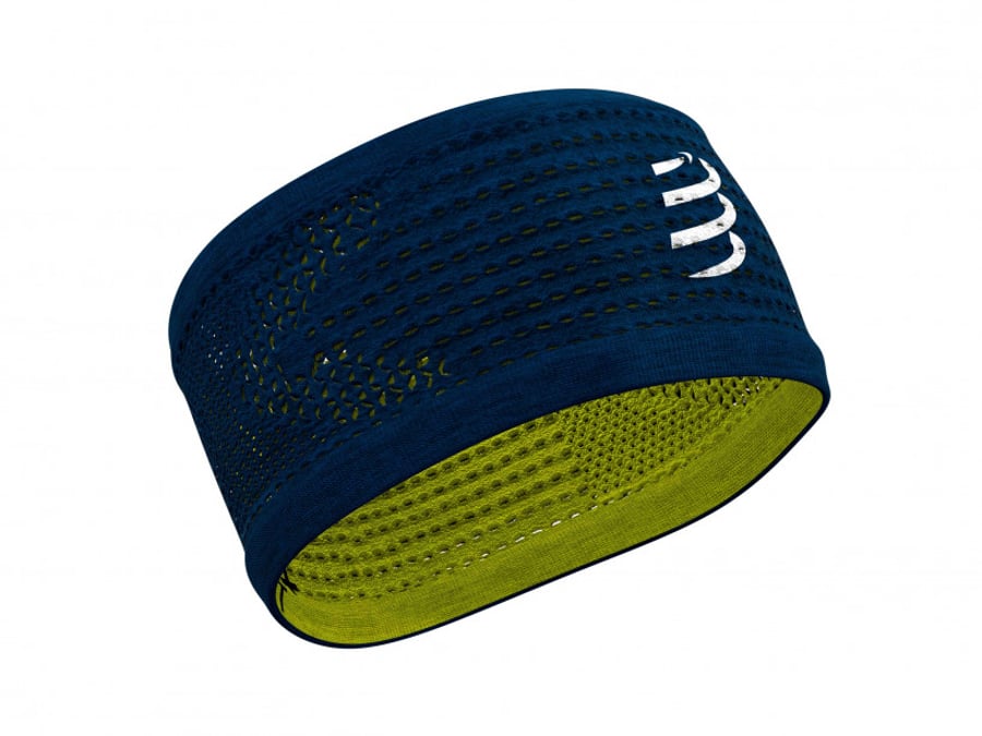 CompresSport Headband On/Off Blue /Lime