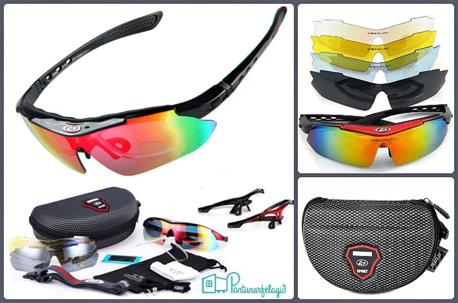 OBAOLAY Polarized hjólagleraugu