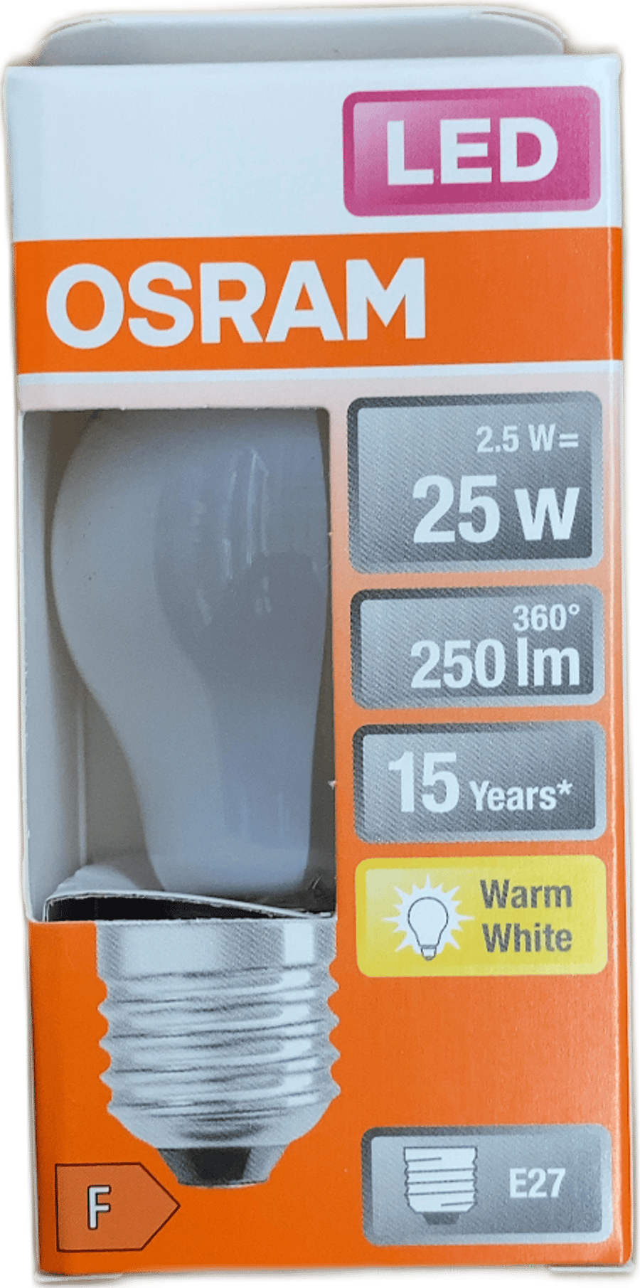Osram LED Star Classic P 25 hlýhvítt E27