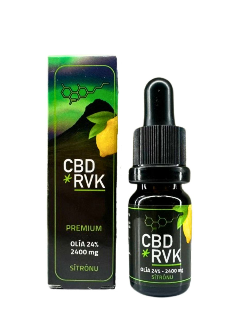 Premium CBD Olía / 24% 2400mg / 10ml / Sítrónu