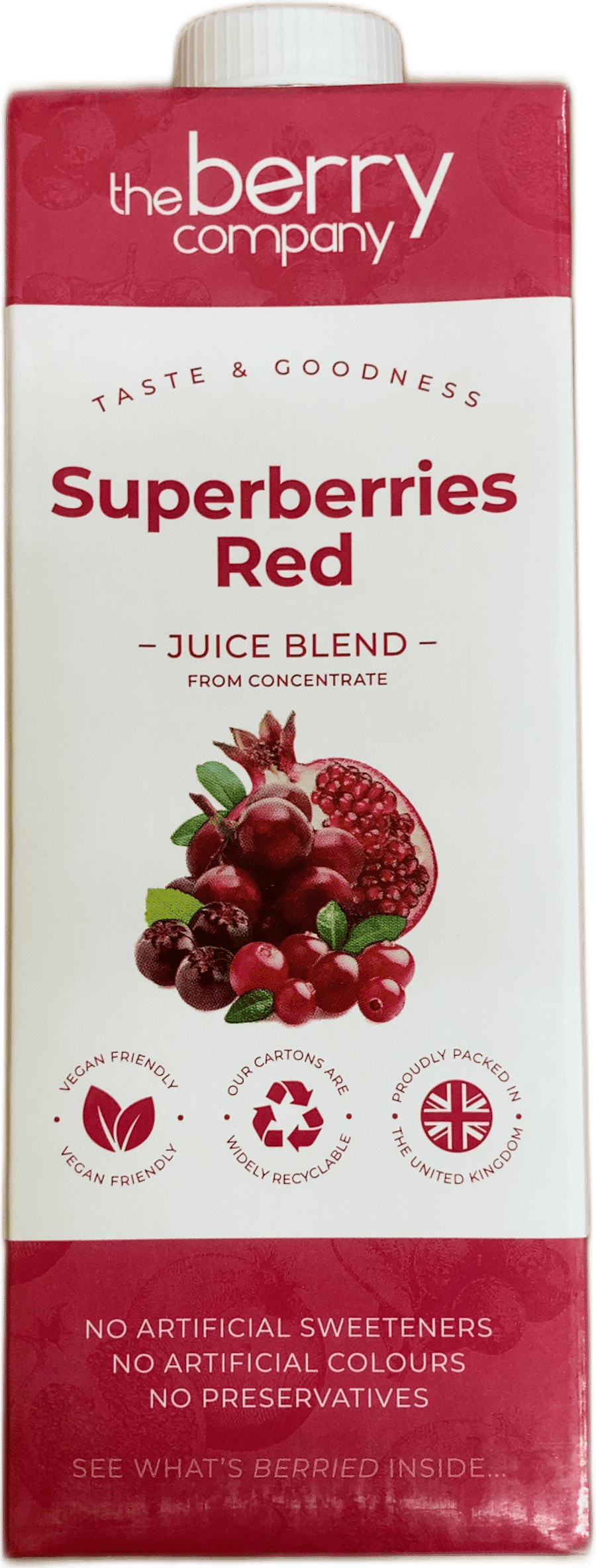 The Berry Company Superberja rauð safablanda 1 L