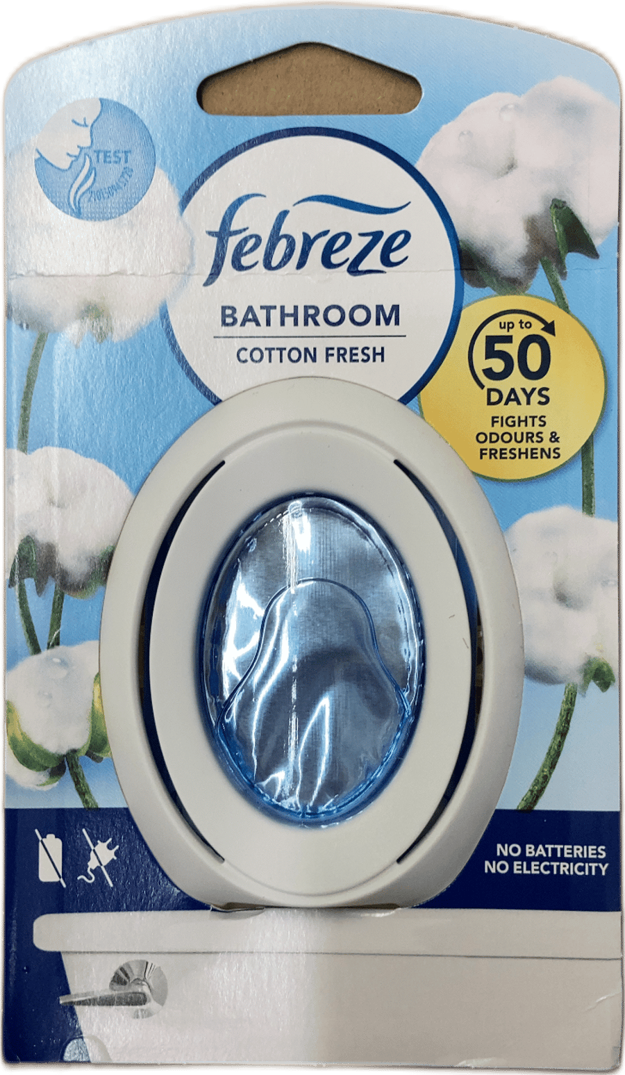 Febreze baðherbergi bómullarferskur 7,5 ml