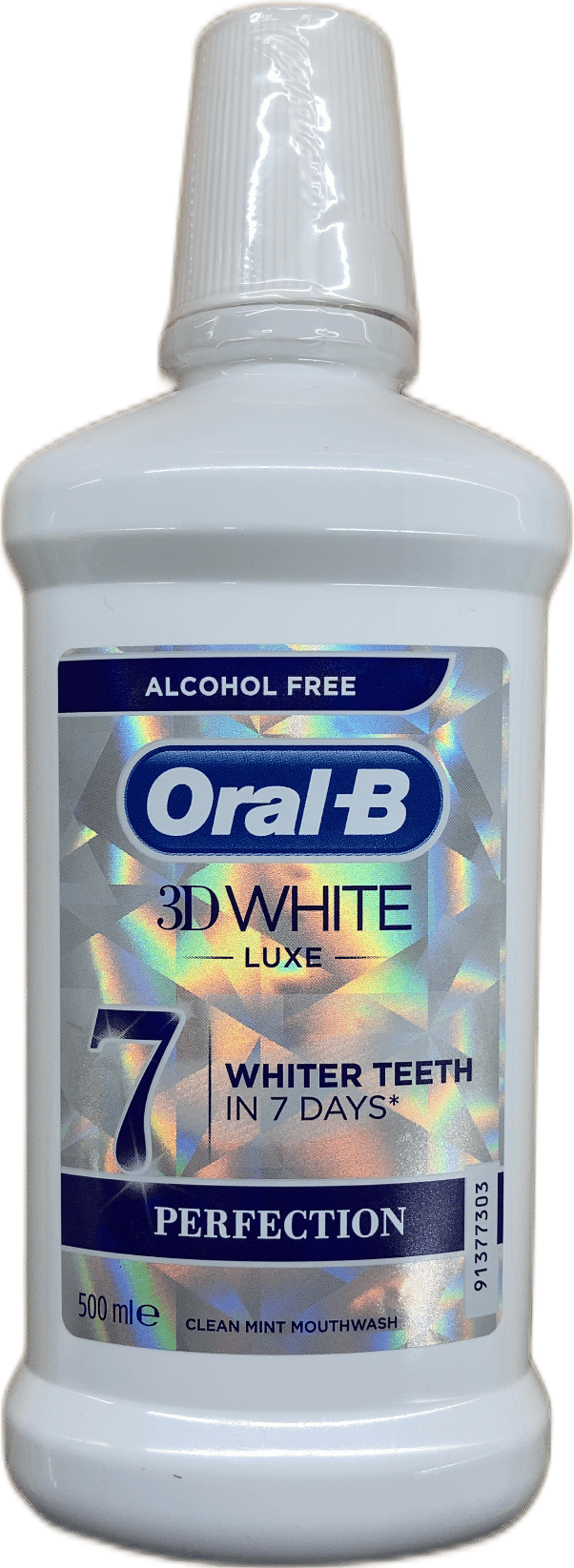 Oral-B 3D White Luxe Perfection Clean Mint alkóhólfrítt munnskol 500 ml