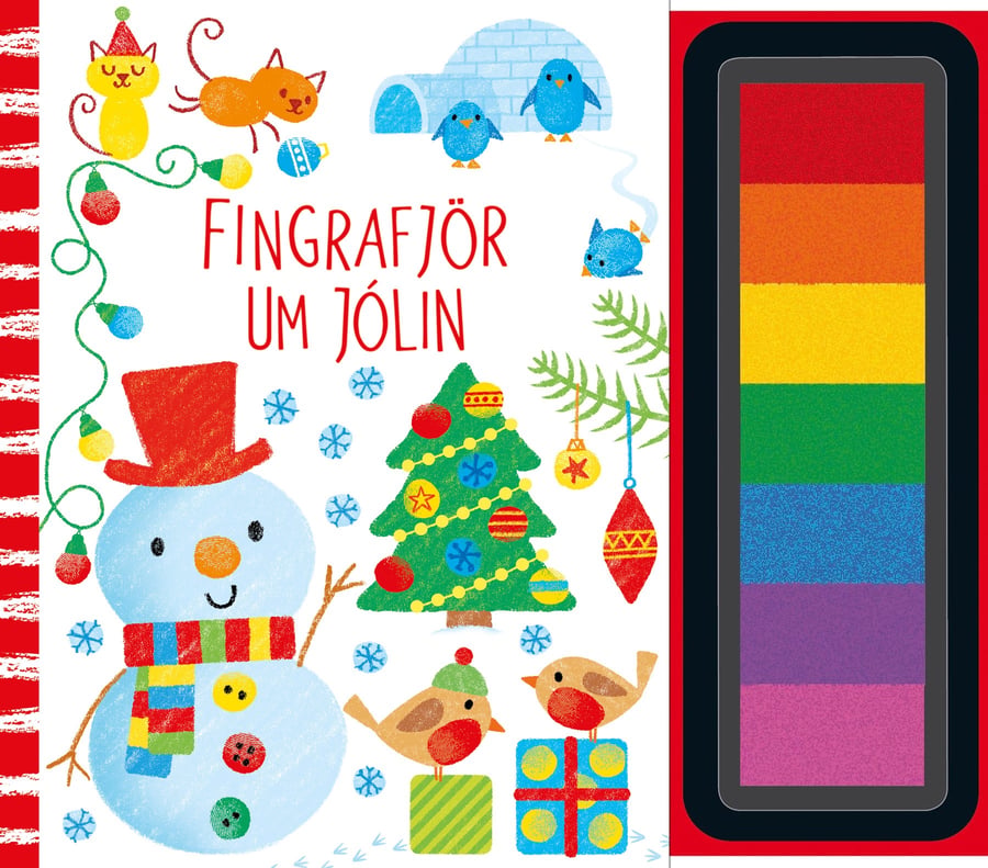 Fingrafjör um jólin - föndurbók