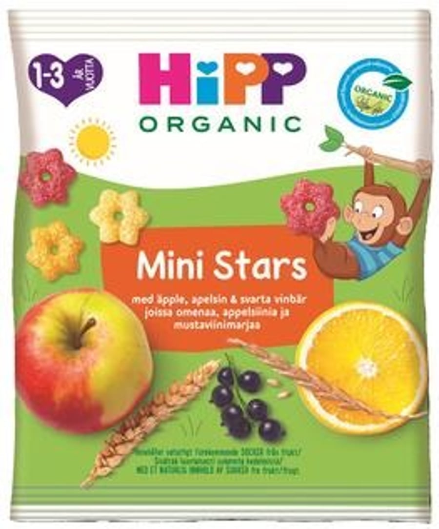 HiPP Mini Stars snakk 30 g