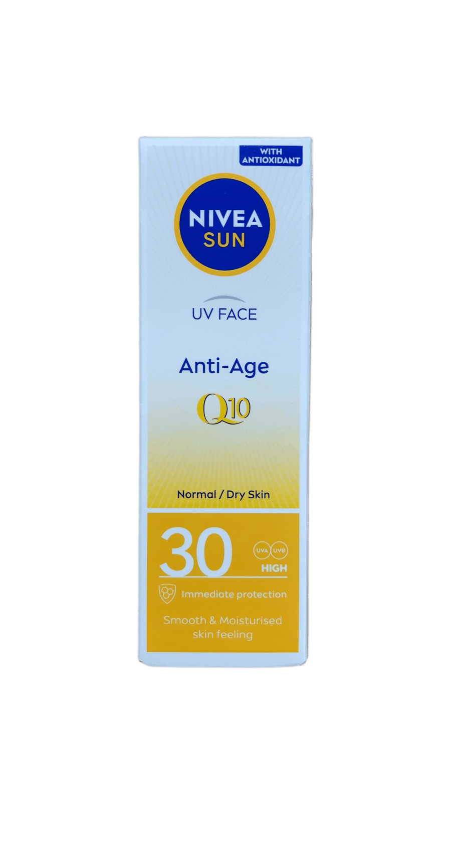 Nivea Sun UV andlitssólarvörn gegn öldrun Q10 SPF 30 50 ml