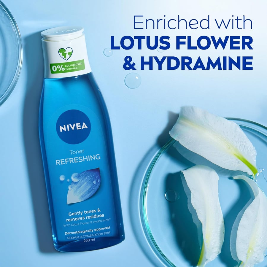 Nivea Refreshing Lotus Blóma Tóner 200 ml