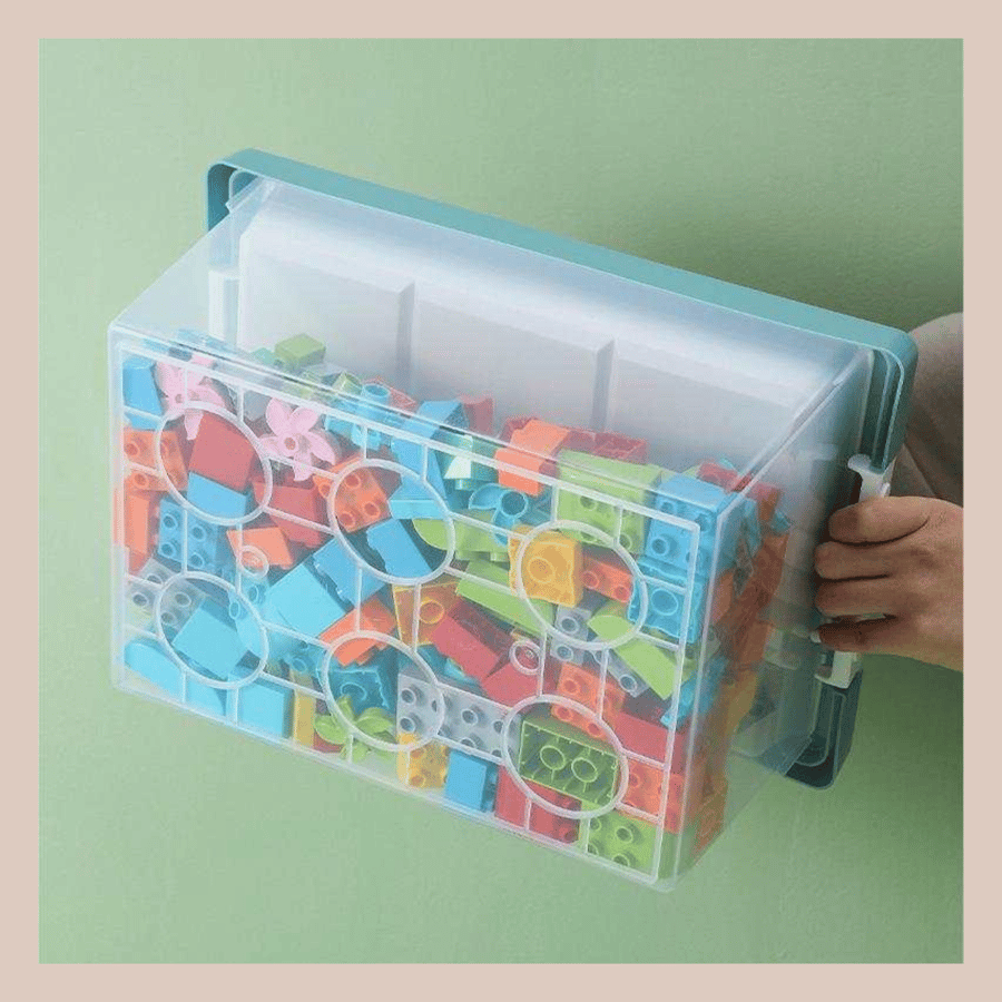 LEGO box – 4 litir - Hvítt