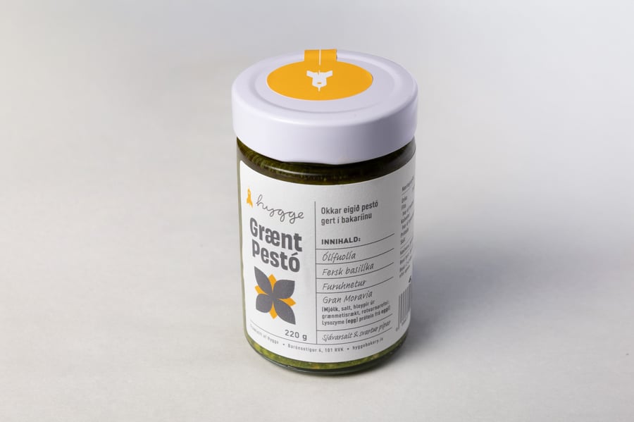 Grænt basil Pesto