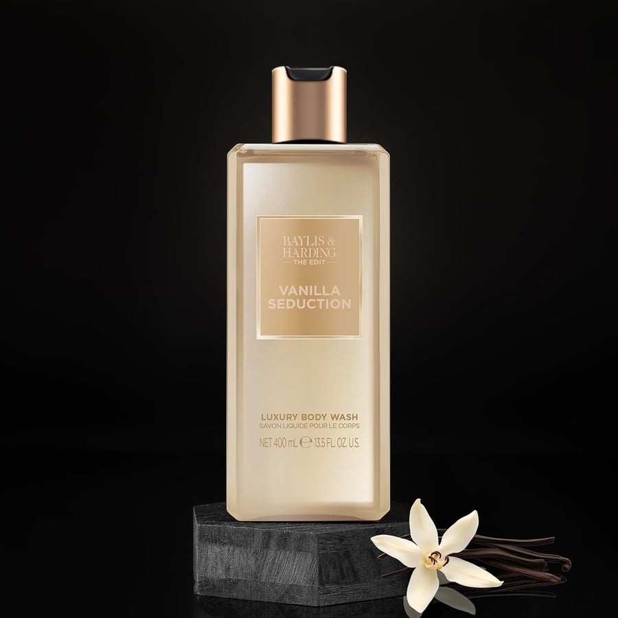 Baylis & Harding The Edit Vanilla Seduction Sturtu og baðsápa 400 ml