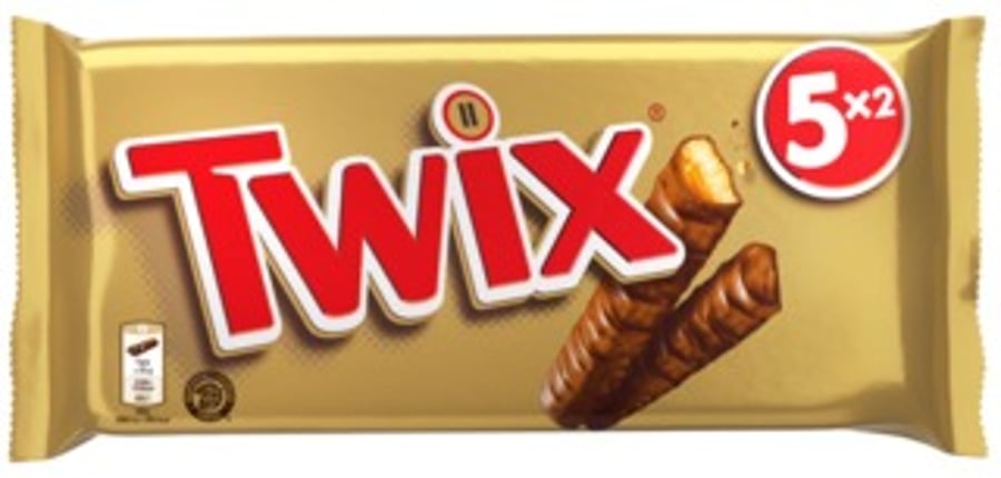 Twix 5 pk. 250 g