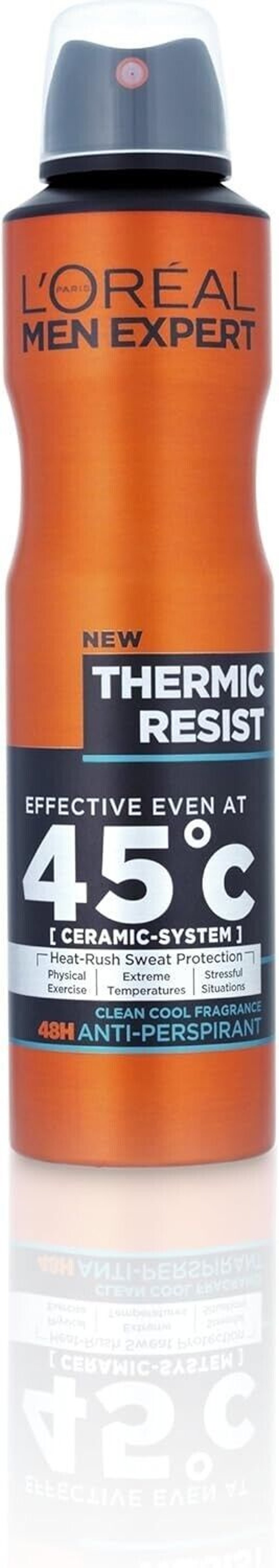 L'Oréal Men Expert Thermic Resest Svitalyktareyðir Spray 150 Ml