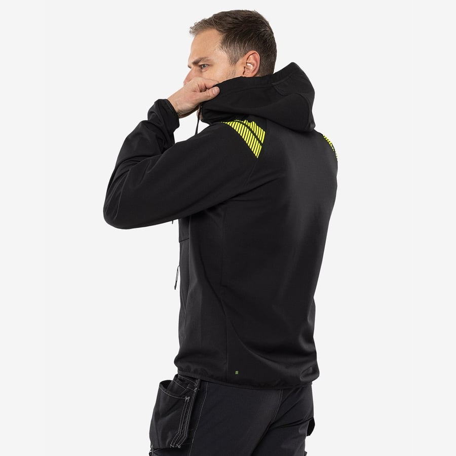 Fristads Tyresta softshell peysa/jakki með hettu