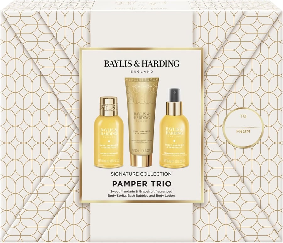 Baylis & Harding Sweet Mandarin & Grapefruit Dekur Tríó Gjafasett