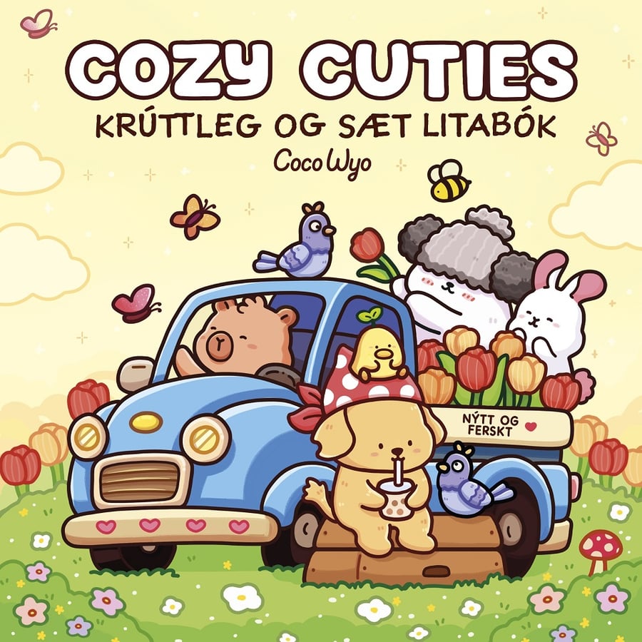 Kósí krútt - Krúttleg og sæt litabók