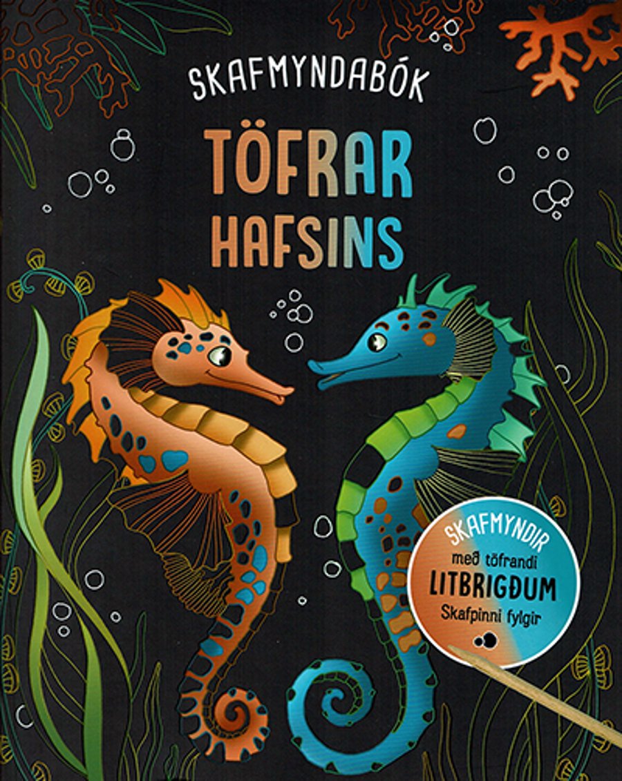 Töfrar hafsins - skafmyndabók