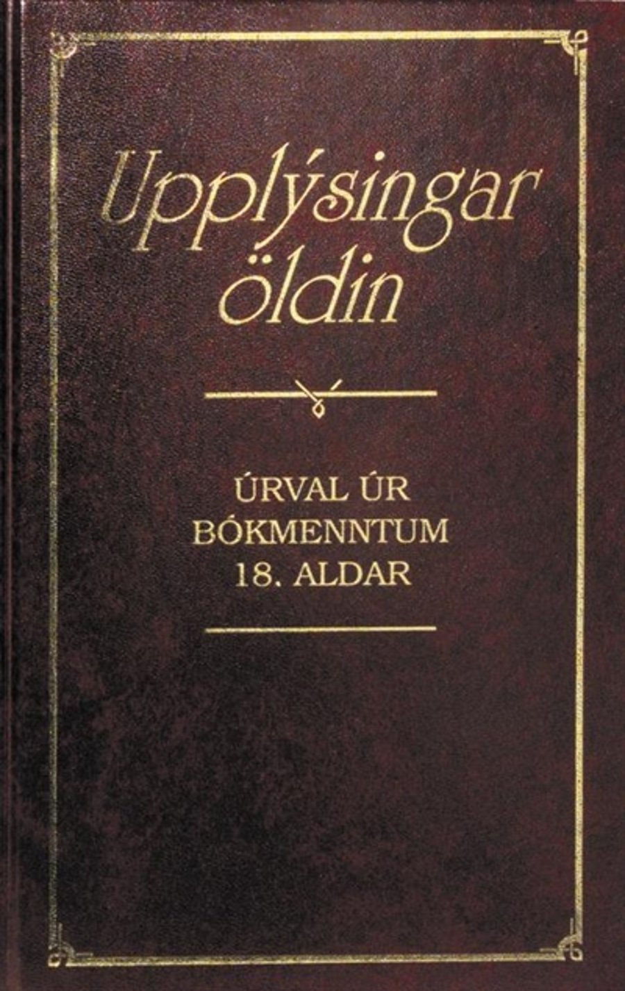 Upplýsingaröldin - stórbók