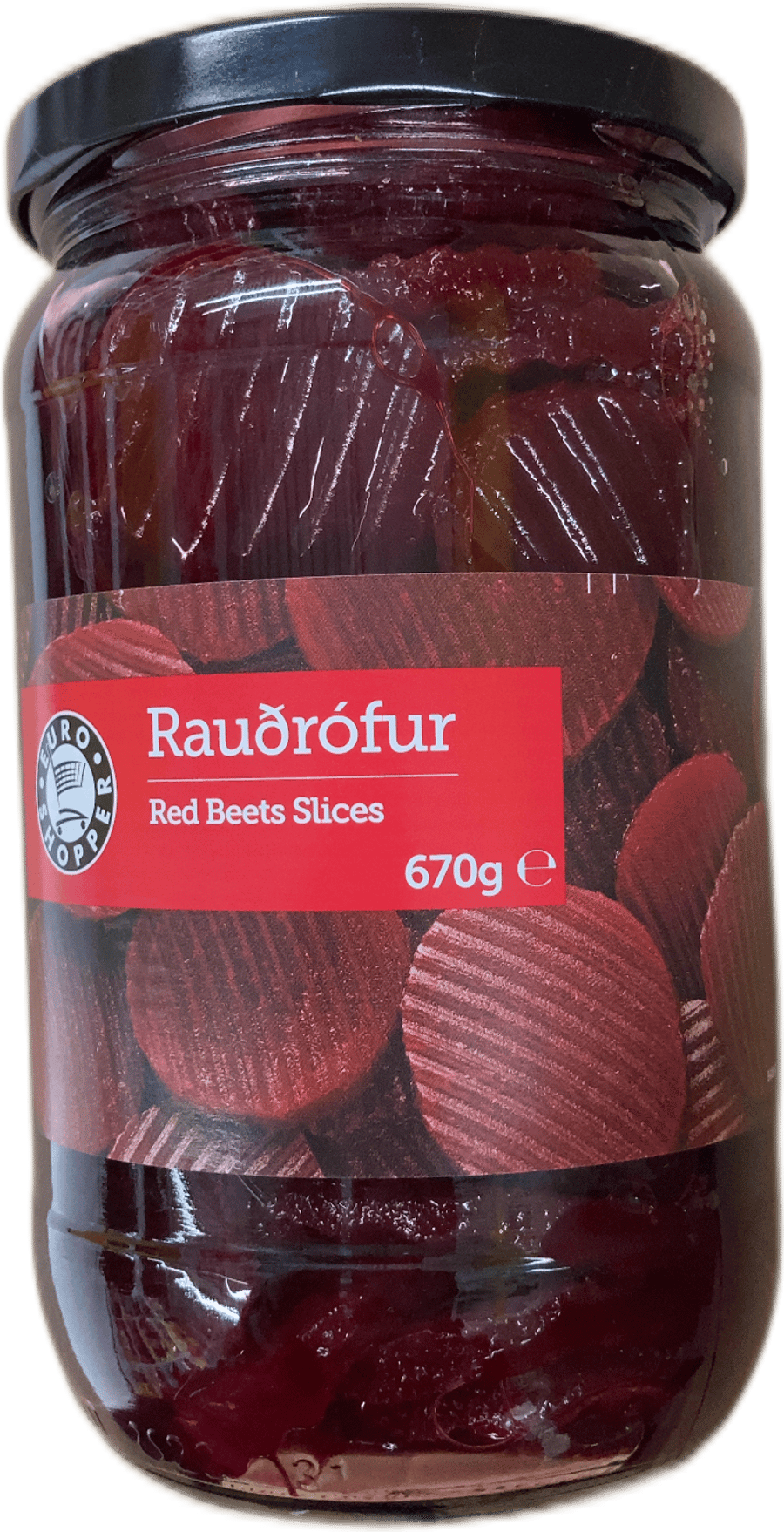 Rauðrófur sneiddar 670 g